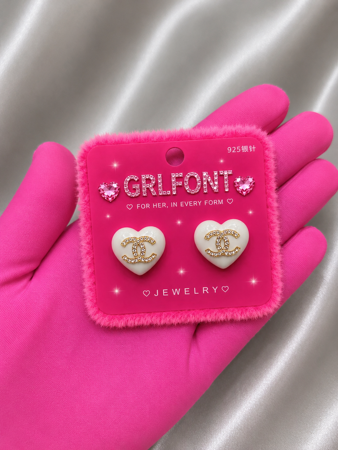 CC SWEETHEART STUDS