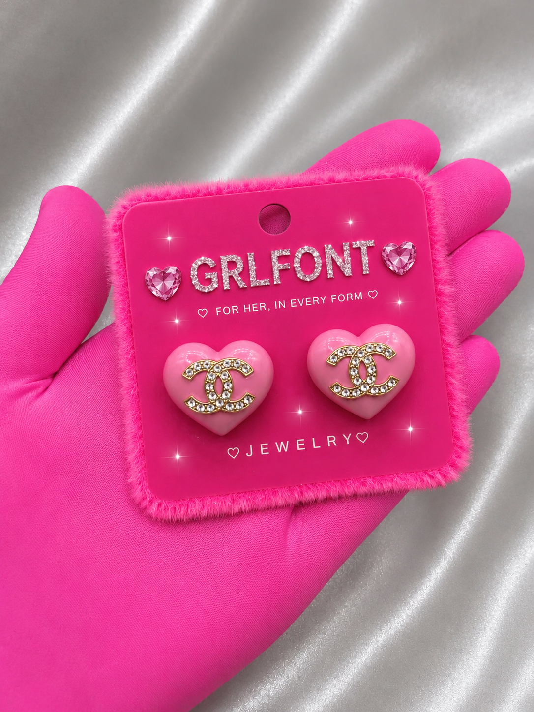 CC SWEETHEART STUDS