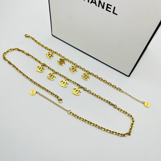 CC GOLDEN CHARM SET