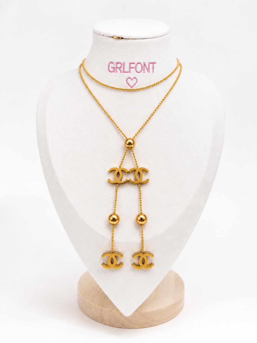 CC DRAWSTRING NECKLACE