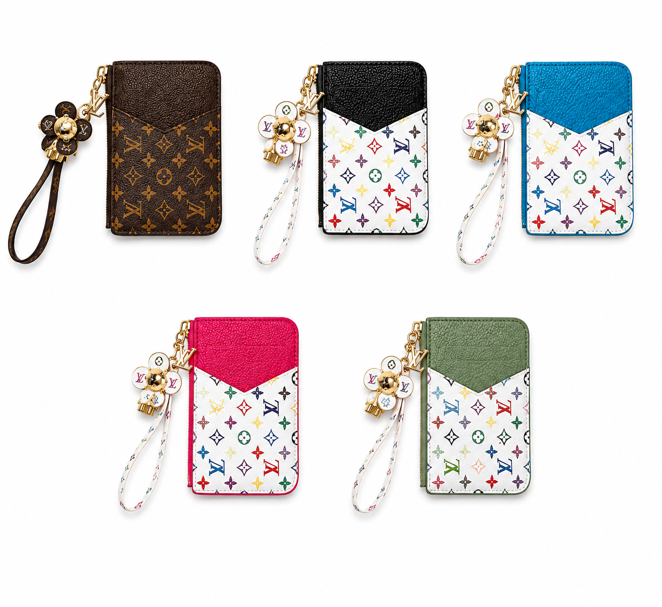 LV WALLET KEYCHAIN