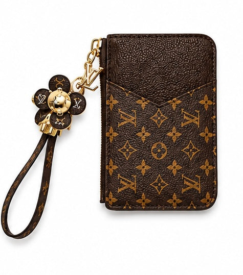 LV WALLET KEYCHAIN